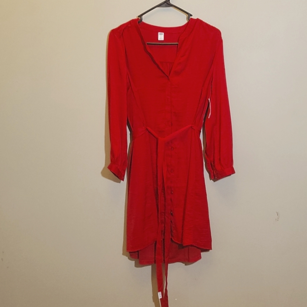 Old Navy Dress-Red